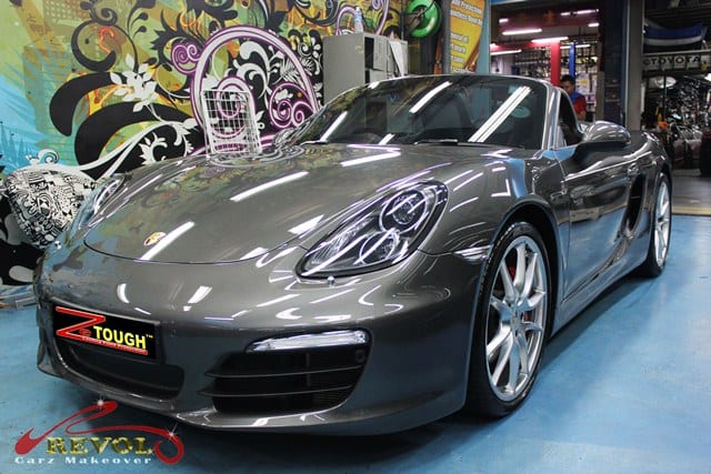 2013 Porsche Boxster S with ZeTough Glass Coating