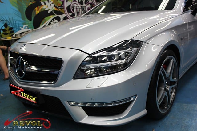 Mercedes Benz CLS63 AMG with ZeTough Glass Coating