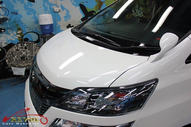 Toyota Vellfire with ZeTough Ceramic Paint Protection Coating