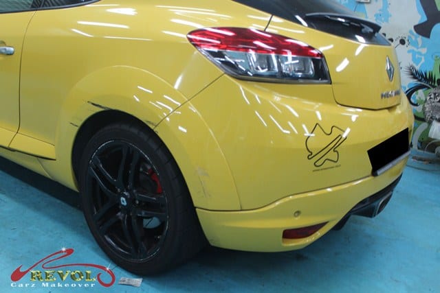 Ceramic Coating Paint Re-Spray for Renault Megane RS 2