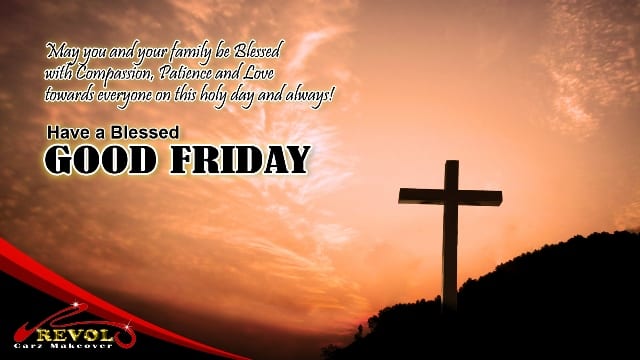 Have faith in the Lord to always fill your life with His light without any condition. May your Good Friday be filled with peace and grace.