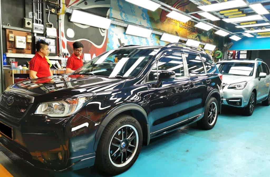 Macho Subaru Forester Models Made New with Paint Protection