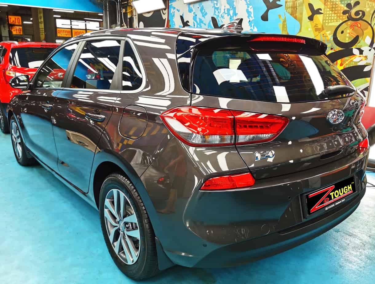 Hyundai I30 for Ceramic Paint Protection treatment at Revol