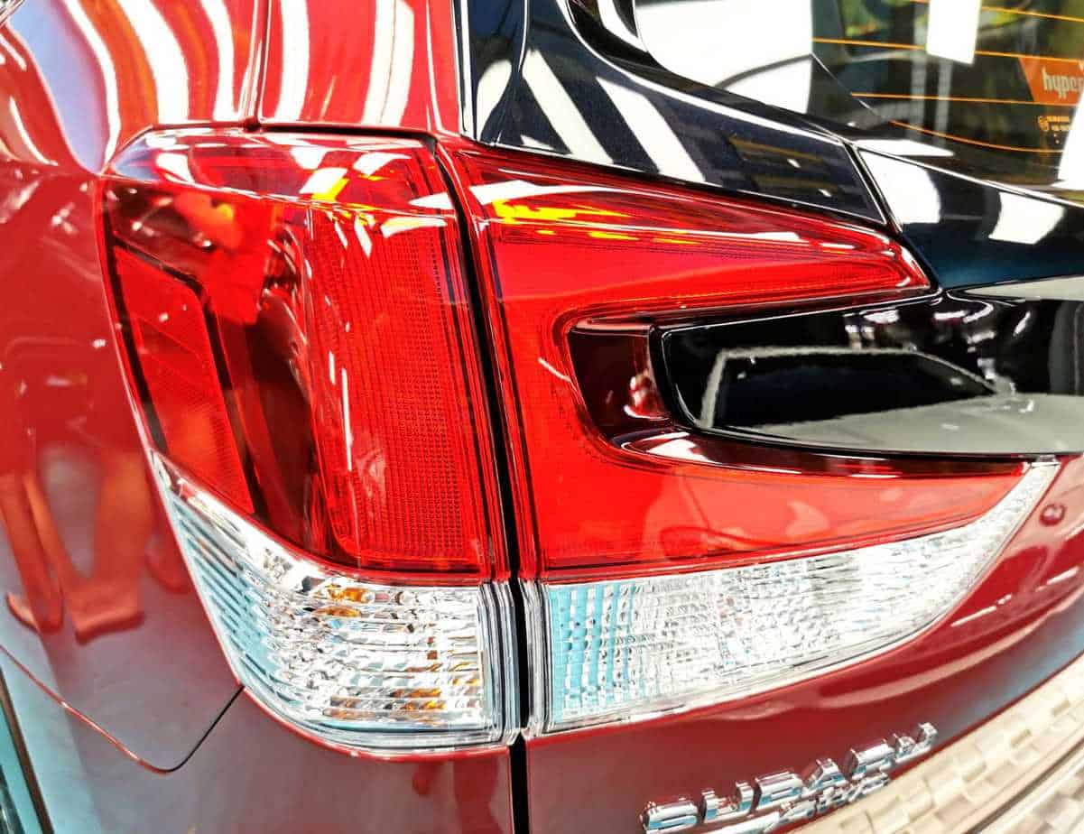 A Subaru Forester - taillights