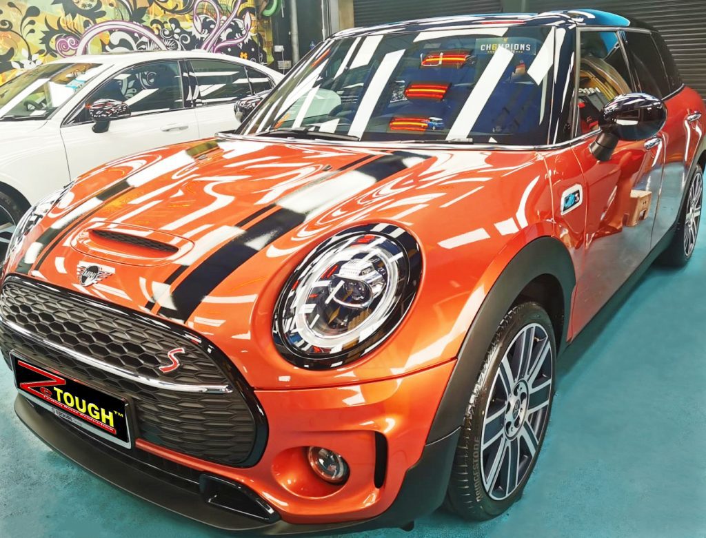 This Astounding Mini Clubman Cooper Just did the Ceramic Paint ...