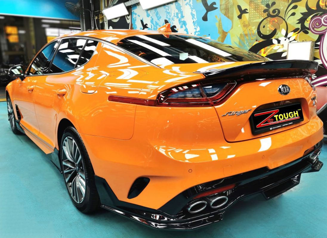 A Head-Turning Kia Stinger Checked-in for Ceramic Paint Protection Coating!