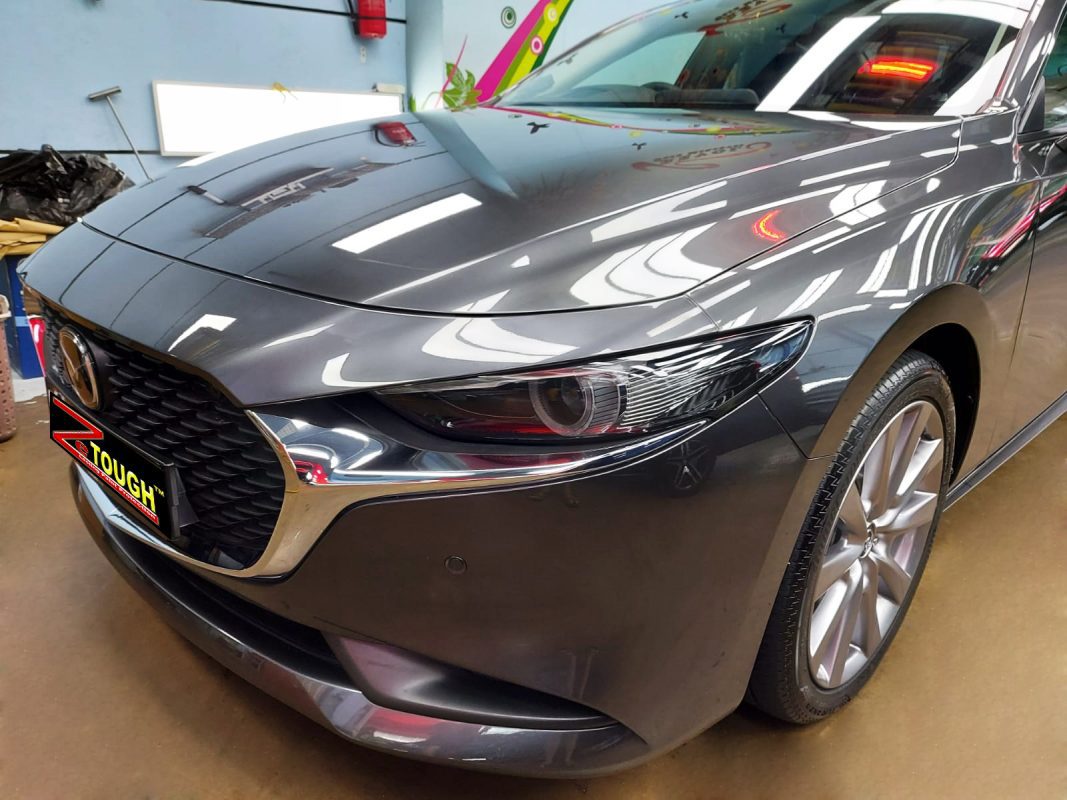 This fascinating Mazda 3 with Ultimate Ceramic Paint Protection Coating
