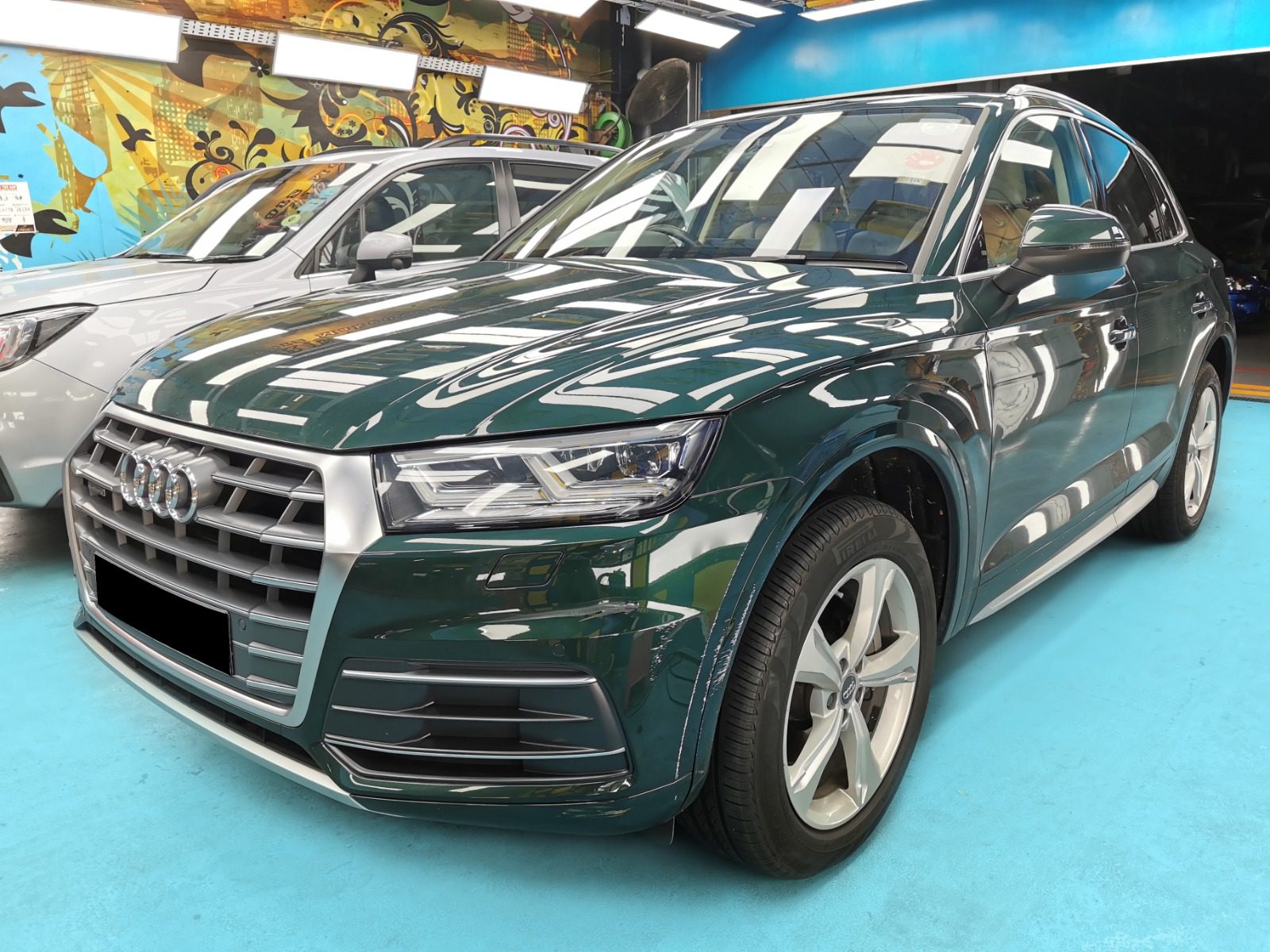 This Audi Q5 Sent In For Full Car Spray Painting Service!