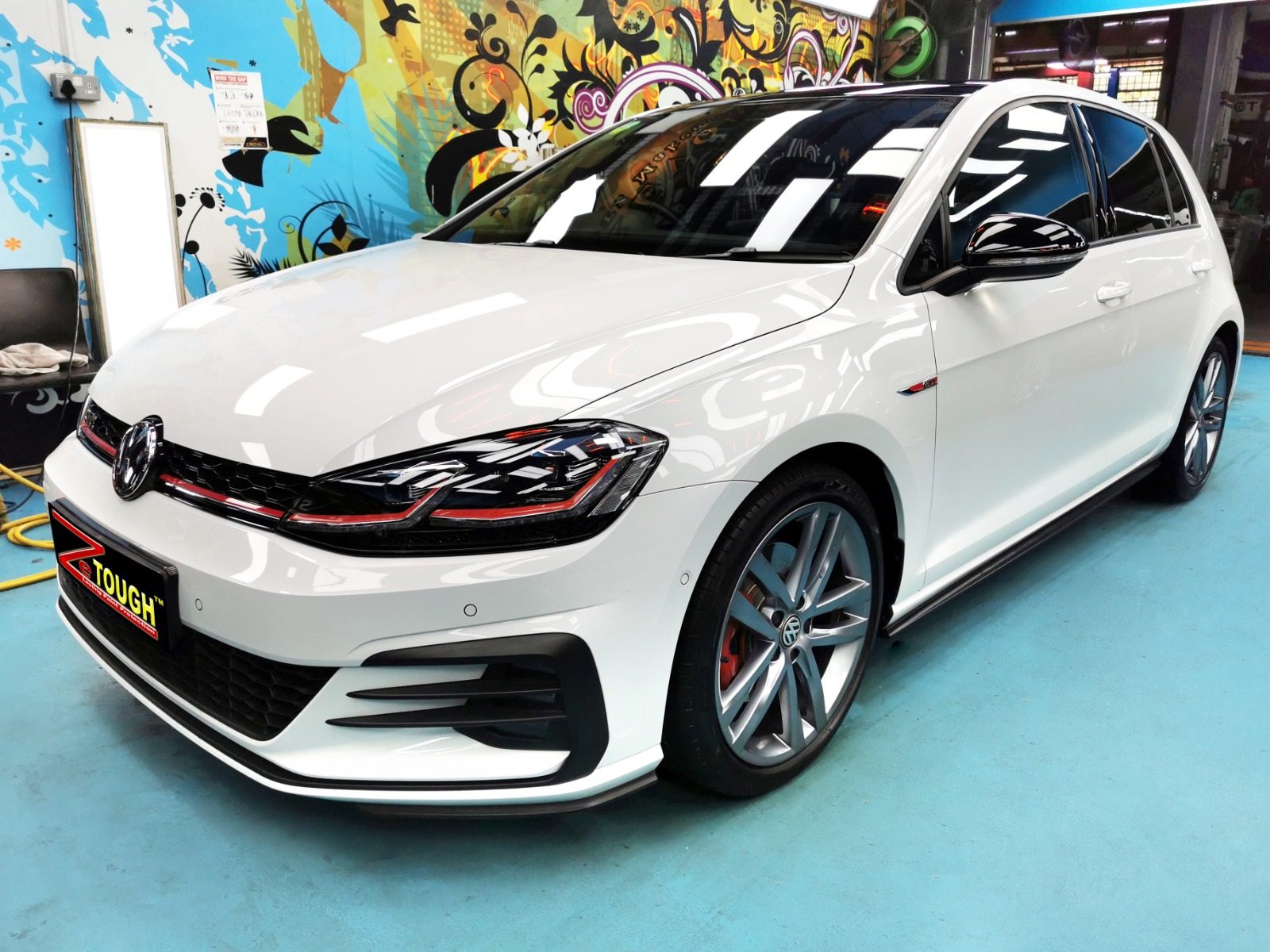 This astounding Volkswagen Golf with Ultimate Titanium Paint Protection ...