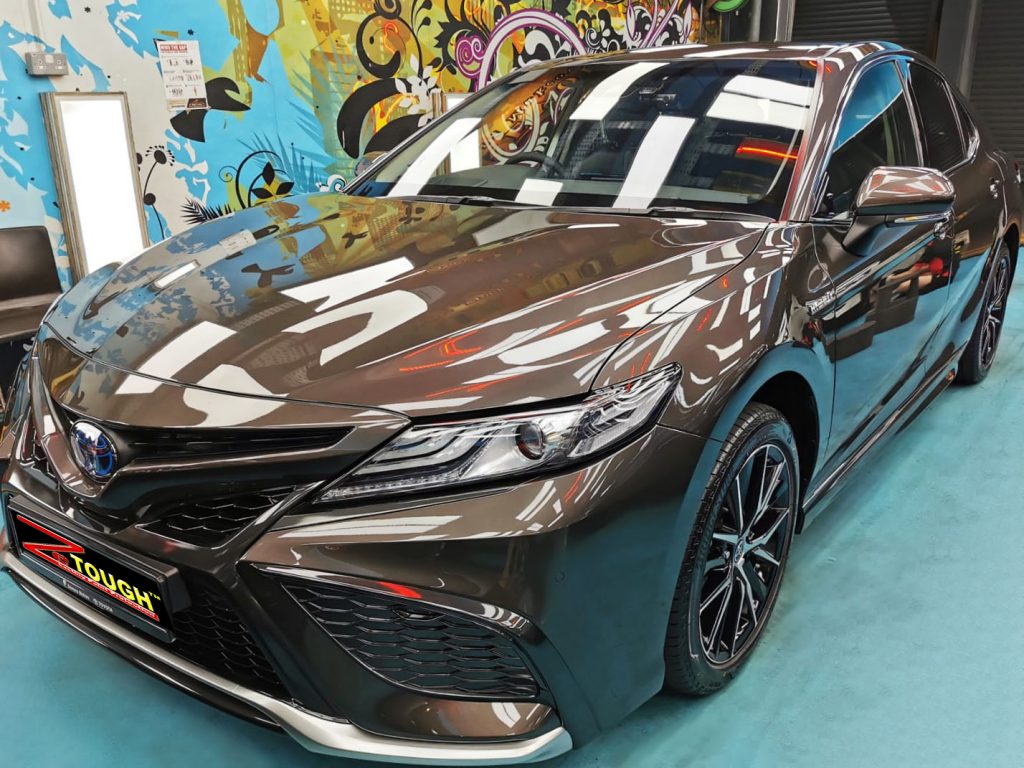 This Dashing Toyota Camry Did An Ultimate Grooming With Titanium Paint