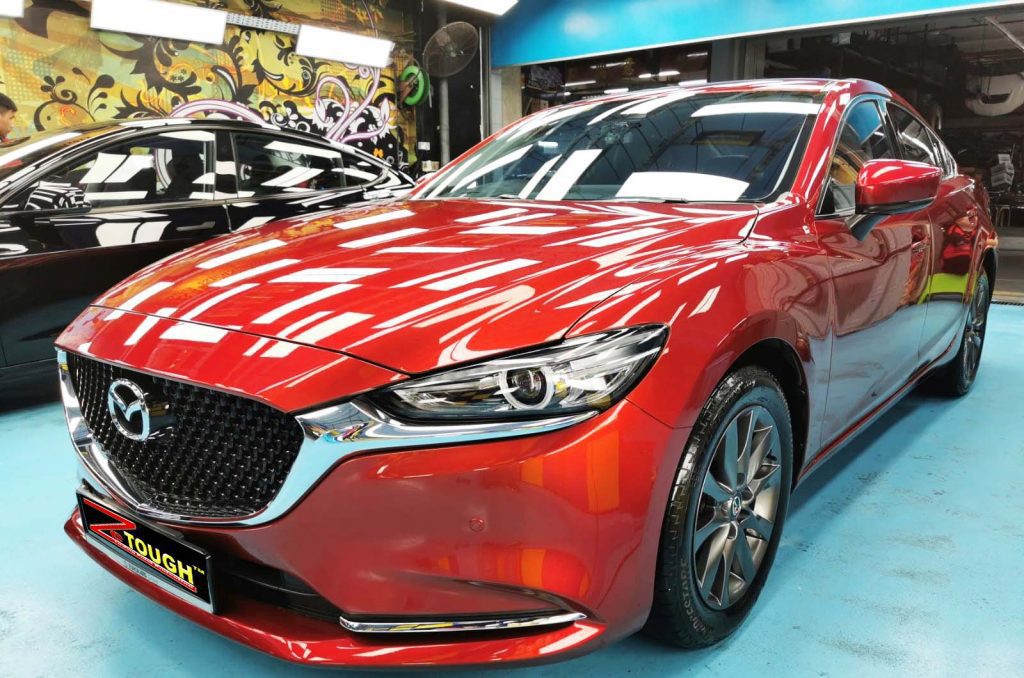 Vibrant look of this beautiful Mazda 6